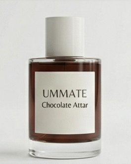 Ummate Chocolate Attar – Long-Lasting Alcohol-Free Unisex Arabic Perfume Oil – Sweet Gourmand Scent