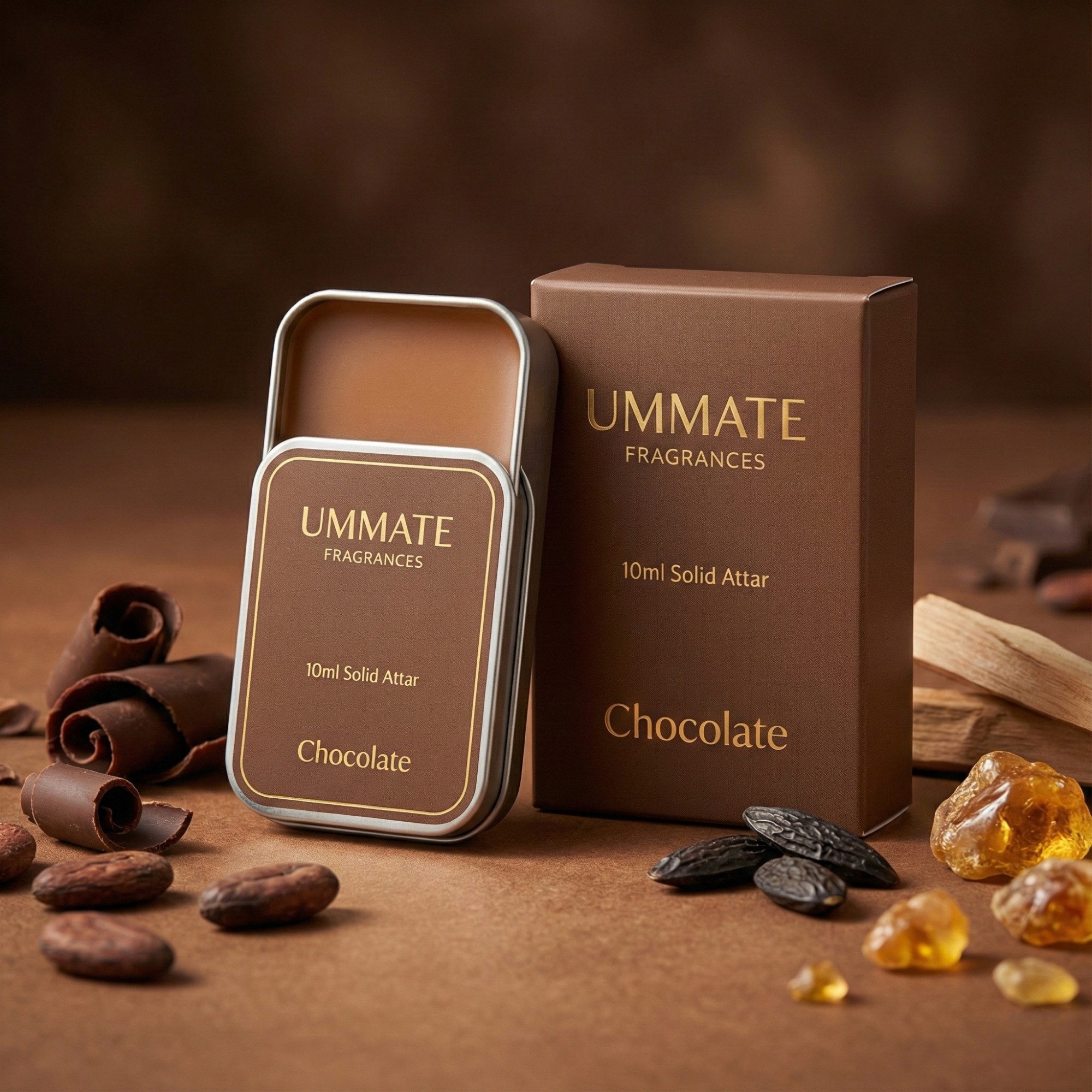 Ummate Chocolate Attar – Long-Lasting Alcohol-Free Unisex Arabic Perfume Oil – Sweet Gourmand Scent - Image 5