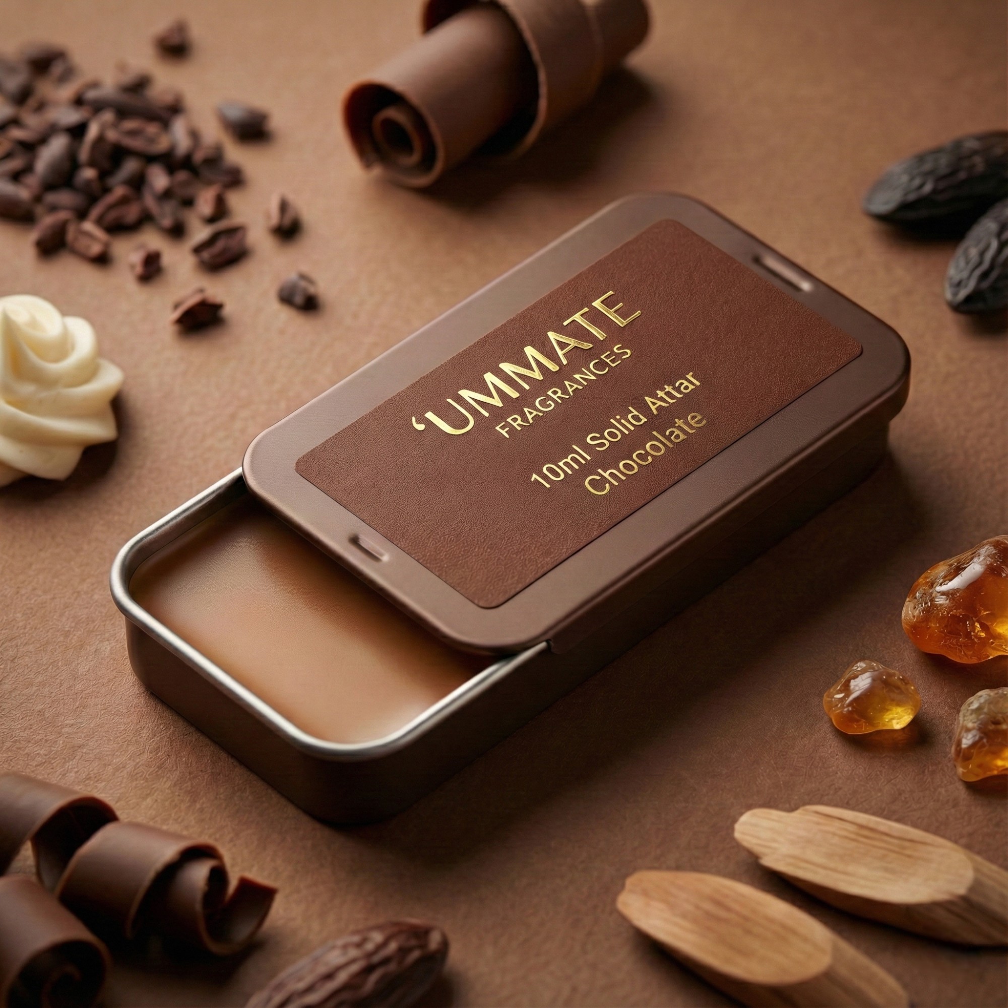 Ummate Chocolate Attar – Long-Lasting Alcohol-Free Unisex Arabic Perfume Oil – Sweet Gourmand Scent - Image 4