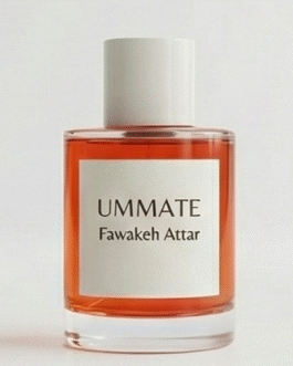 Ummate Fawakeh Attar – Fruity Long-Lasting Arabic Perfume Oil – Alcohol-Free Unisex Fragrance