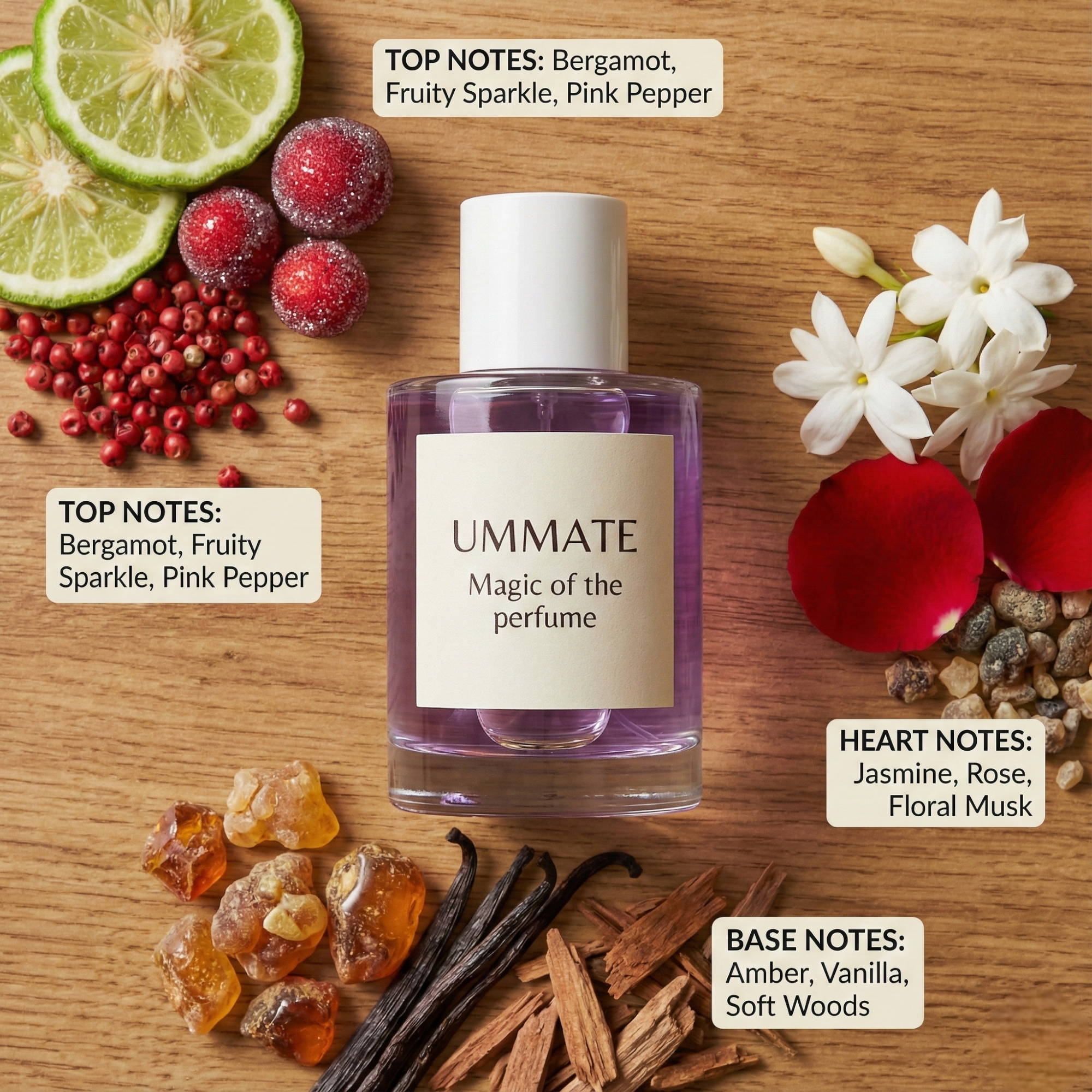 UMMATE Magic of the perfume – Long-Lasting Unisex Perfume – Sensual & Elegant Fragrance for Men and Women - Image 4