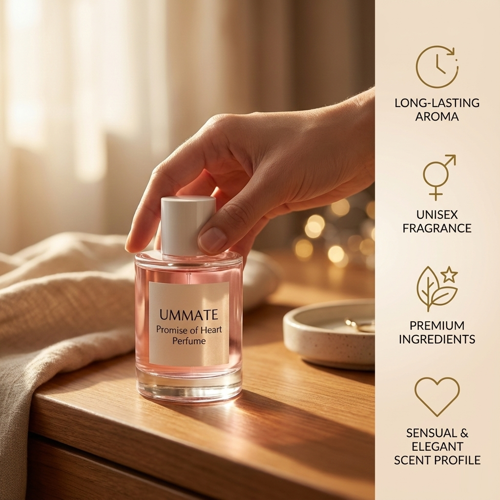 UMMATE promise of heart Perfume – Long-Lasting Unisex Perfume – Sensual & Elegant Fragrance for Men and Women - Image 3